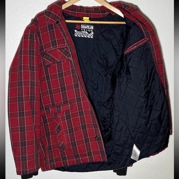 QUICKSILVER FLANNEL COAT - Picture 2 of 5